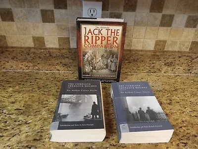Sherlock Holmes Jack The Ripper Lot Of 3 Books • $10.52