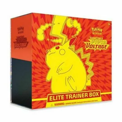 $35 • Buy Pokemon Sword & Shield Vivid Voltage Elite Trainer Box Pikachu ETB