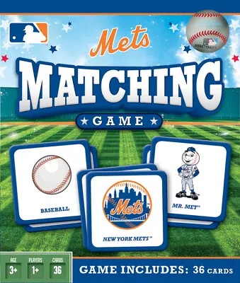 MasterPieces - New York Mets - Officially Licensed MLB Matching Card Game • $14.99