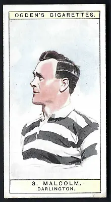 Ogdens - Captains Of Football Clubs & Colours - #14 G Malcolm Darlington • £5