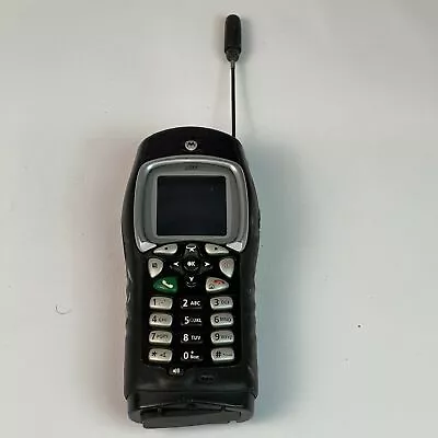 Motorola I355 Nextel Black Handheld Push-to-Talk Numeric Keypad Cellular Phone • $18.99