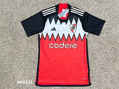 Adidas River Plate 23/24 Away Stadium Jersey Los Millonarios Ht3685 Size M New • $69.99