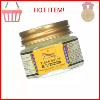Tiger Balm Ultra Strength Pain Relieving Ointment Non-Staining 18 Gm • $9.90