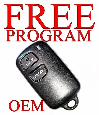 OEM Keyless Remote Fob Alarm Tacoma Tundra Camry Rav4 FCC ID:ELVAT1B Or ELVATDD • $934.95