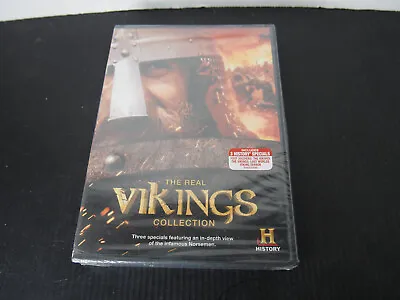 THE REAL VIKINGS COLLECTION - 3 History Channel Specials DVD NEW/SEALED • $8.48