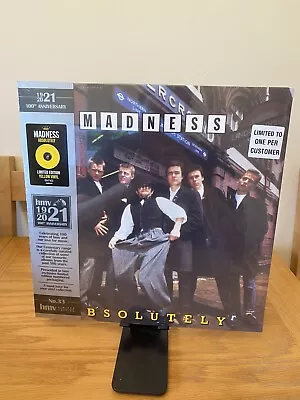 Madness: Absolutely LP (HMV Centenary Limited Edition Yellow Vinyl/ Obi) Record • £30