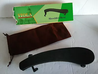 Viola Shoulder Rest 15 -16  Adjustable Black Foam New - Damaged Box • $12.99