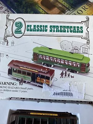 2 Classic Streetcars #4 SF Municipal Railway #463 Desire St  • $12