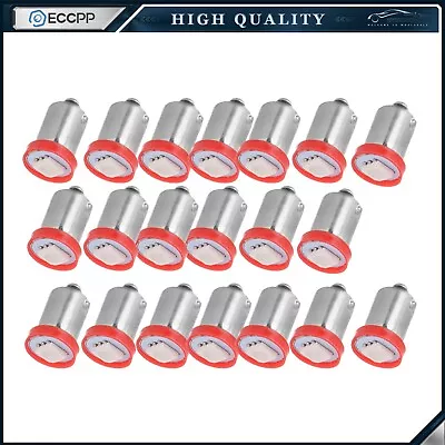 20X Ba9s Red LED Lamp 363 53 57 Instrument Cluster Dash Light Bulb For Chevrolet • $9.49