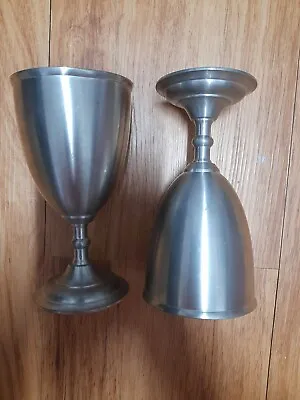 2 X Selangor Pewter Goblets • $10