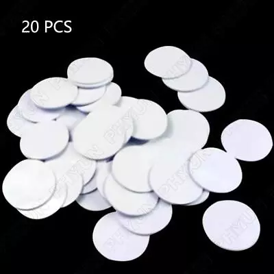 20x 25mm Round NTAG215 NFC Tags Blank Cards Waterpoof Chip 13.56MHz 504 Bytes • $18.70