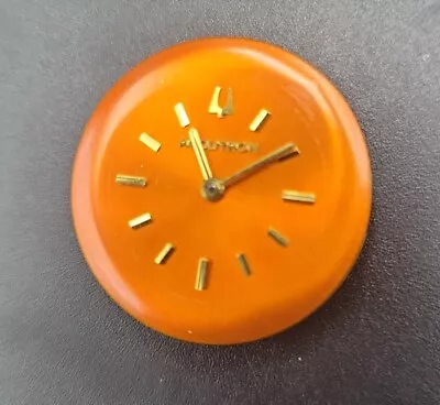 1970s Orange Bulova Accutron 2183 Watch Movement For Repairs • $95