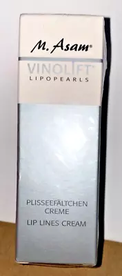 M. ASAM VINOLIFT LIPOPEARLS LIP LINES CREAM 30 Ml 1.01 Fl Oz NEW. SEALED. • $12.99