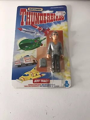 £15 • Buy  THUNDERBIRDS Matchbox 1992 Jeff Tracy Blister Pack Sealed