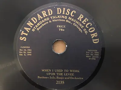 STANDARD DISC Record 78 Rpm 2135 Banjo Minstrels Work Upon Levee / Kingdom Come • $49.99
