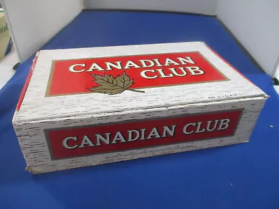 Canadian Club Cigar Box Vintage T.E. Brooks & Co. Red Lion PA. 7 Cent • $2.49