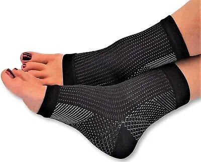 £2.95 • Buy 2 X Plantar Fasciitis Socks Foot Arch Support Pain Ankle Relief PairCompression 