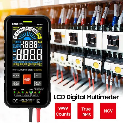 KAIWEETS Smart Digital Multimeter KM601 9999 Counts CAT III 1000V True-RMS METER • $40