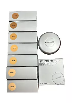 Authentic MAC Cosmetics Studio Fix Tech Cream To Powder Foundation PICK A SHADE • $39.99