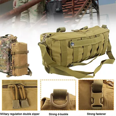 Tactical Outdoor Men's Utility MOLLE Pouch Large Capacity Gadget Storage Bag • $15.89