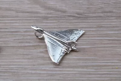  Vulcan Bomber Plane Charm Made From Solid Sterling Silver • £14.95