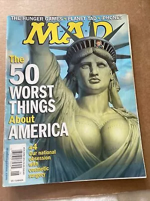 Mad Magazine #515 June 2012 Worst Things VG Shipping Included • $14.90