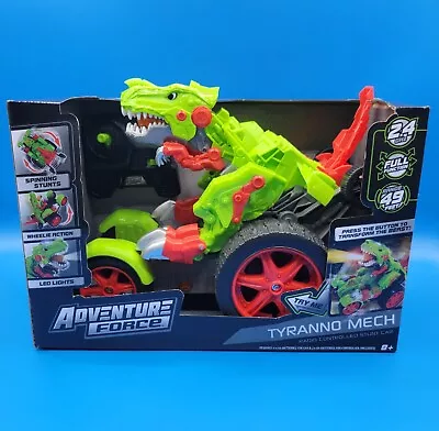 Adventure Force Tyranno Mech Radio Controlled Stunt Car 49 Ft Range Toy Kids New • $17.16