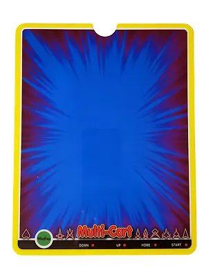 Sean Kelly Vectrex Multi-Cart OVERLAY ONLY - BRAND NEW! • $12