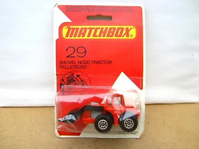 £9.99 • Buy Matchbox Superfast MB 29 Tractor Shovel    - Orange / Black  Carded 