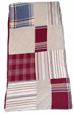 Woolrich Vintage King Size Cotton Patchwork Quilt • $85