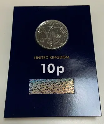 2019 UNC Uncirculated Letter Y - YEOMAN GUARD 10p A-Z Alphabet Change Checker • £27.95