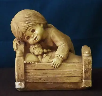 FANNYKINS Signed Bill Mack 1979  BUNDLE OF JOY   Clay Composite Sculpture • $21.67