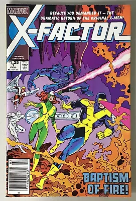 X-Factor #1 Marvel 1986 Newsstand NM/M 9.8 • $65