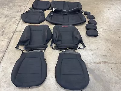 2019 2020 Ford F150 Super Crew Factory Oem Original Cloth Seat Cover Black Sport • $299