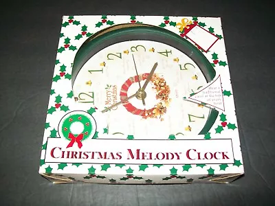 Feldstein & Associates Musical Christmas Melody Clock #XMAS-8000 New • $29.86