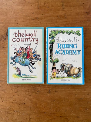 £6 • Buy Thelwell's Riding Academy And Thelwell Country Books X2