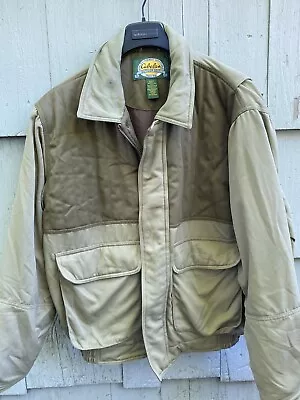 *VGC Vintage Cabela's Outdoor Gear Game Jacket Men's Ammo Pockets Size Large Reg • $29.99