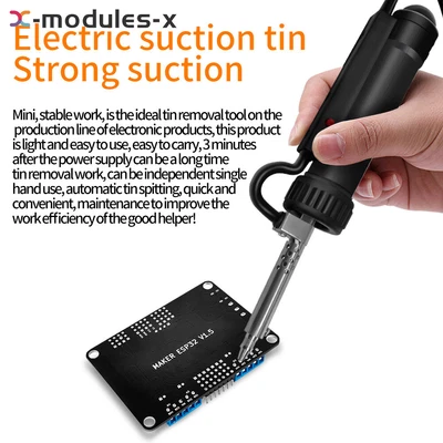 $34.98 • Buy Electric Vacuum Solder Sucker Soldering Desoldering Suction Tin Pump Repair Tool