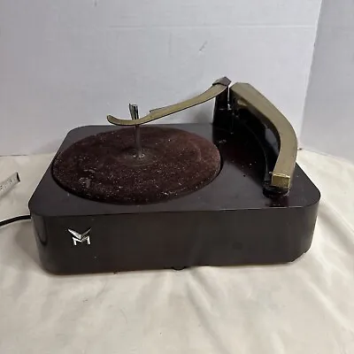 V-M Product Bakelight Record Player Changer 1950s Model 920B USA *Read Desc • $14.62