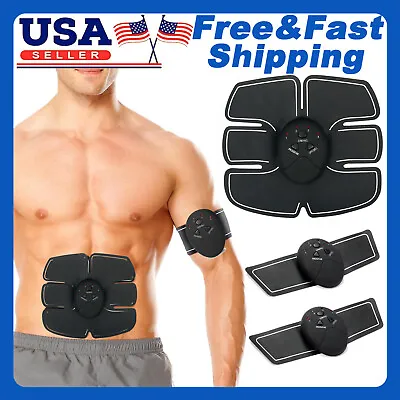 ABS Toning Belt Simulation Electric Muscle Toner Machine Fat Burner Belly Shaper • $13