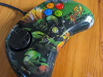 Mad Catz Xbox 360 Street Fighter IV (SF4) Blanka Wired FightPad Controller • $30