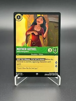 Mother Gothel 90/204 - The First Chapter - Lorcana TCG • $2.05