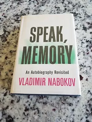 Speak Memory: An Autobiography Revisited Vladimir Nabokov HC Very Good+ Cond. • $15