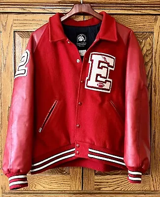 Vintage Texas High School Varsity Jacket • $75