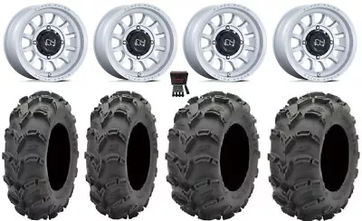 Black Rhino Rapid 14  Wheels Si 27  Mud Lite XL Tires Kawasaki Brute Force IRS • $1242.38