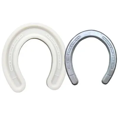 Large Horse Shoe Silicone Mold Soap Fondant Chocolate Mold Resin- Clay Wax Q0P4 • £4.43