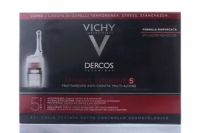 £52.74 • Buy VICHY DERCOS AMINEXIL CLINICAL5 Man 21 Anti-fall Bottles