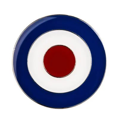 Mod Target Raf Roundel Quality Enamel Lapel Pin Badge Scooter : Uk Seller • £3.99