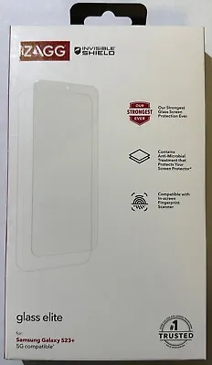 ZAGG Glass Elite Tempered Glass Screen Protector For Samsung Galaxy S23+ PLUS • $14.75