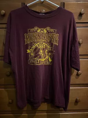 Minnesota Golden Gophers T Shirt Mens Xl Ncaa Red Gildan (e4) • $17.60